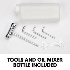 POWERBLADE PD750 52cc 2-Stroke Petrol Post Hole Digger | 200mm Auger | 600mm Extension Shaft