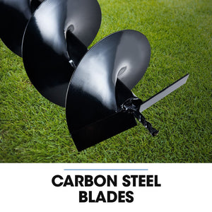 POWERBLADE PD750 52cc 2-Stroke Petrol Post Hole Digger | 200mm Auger | 600mm Extension Shaft