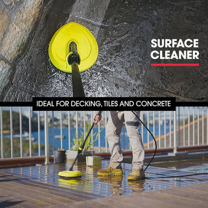 JET-USA RX535 Electric High Pressure Washer | 2600PSI | 2 Nozzles | Brush Head | Deck Cleaner | Detergent Bottle