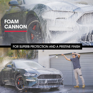 JET-USA RW545 Electric High Pressure Washer | 3000PSI | Water Cooled Motor | 2 Nozzles | Brush Head | Deck Cleaner | Detergent Bottle