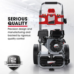 JET-USA High Pressure Washer | 4800PSI | Petrol Powered | 30m Hose | Drain Cleaner | CX630