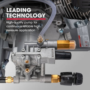 JET-USA High Pressure Washer | 4800PSI | Petrol Powered | 30m Hose | Drain Cleaner | CX630