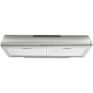 EUROCHEF Fixed Rangehood | 60cm | Stainless Steel | 3-Speed | Halogen Lights | EFR60S