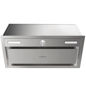 EUROCHEF Undermount Rangehood | 60cm | Stainless Steel | 3-Speed | LED Lights | EUR60S