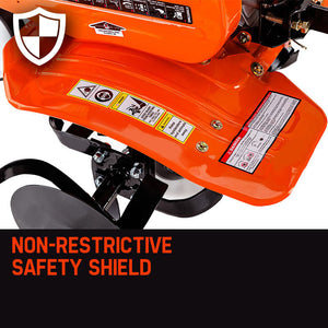 PLANTCRAFT Petrol Cultivator Tiller | 7.0HP | Self-Propelled Rotary Rototiller Plough