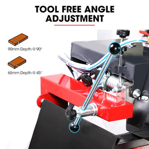Baumr-AG 2000W 14" Brick & Masonry Table Saw | Electric Tile & Concrete Cutting | With Stand