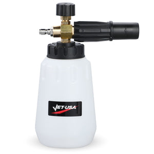 Jet-USA Soap Foam Snow Cannon | 1L Bottle, Works with Petrol & Some Electric Pressure Washers