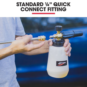 Jet-USA Soap Foam Snow Cannon | 1L Bottle, Works with Petrol & Some Electric Pressure Washers