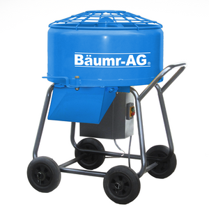 Baumr-AG | Forced Action Pan Mixer | 100L | 1100W Electric Motor | 58kg | Mortar, Screed, Resin, Cement