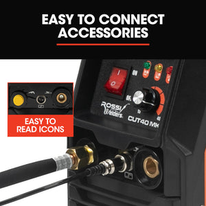 ROSSI Plasma Cutter | 40A | Portable Oxy Torch Welder | 15A Plug