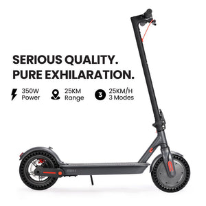 ALPHA Urban 8 Electric Scooter | 25km Range, 8.5-Inch Wheels, Brushless Motor, Motorised Commuter eScooter for Adults, Grey