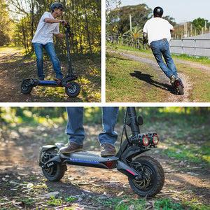 VALK Primal 9 | Dual Motor | 1600W Extreme Hill Climbing e-Scooter | Black