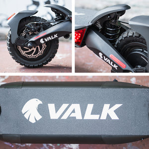 VALK Primal 9 | Dual Motor | 1600W Extreme Hill Climbing e-Scooter | Black