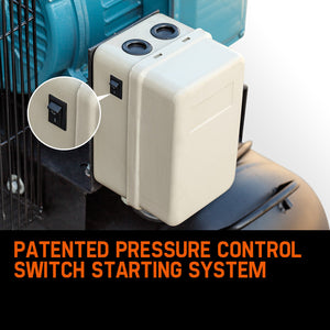 UNIMAC Industrial Electric Air Compressor | 115PSI | 150L | 7.5kW | 15A Plug