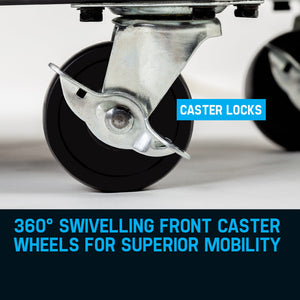 ROSSI Welding Cart Trolley | MIG TIG ARC MMA | Plasma Cutter Storage Workbench