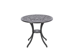 Remy Aluminium Table | Black Finish | Modern Outdoor Dining Table | Durable & Weather-Resistant