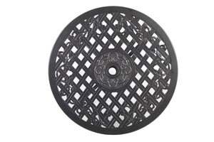 Remy Aluminium Table | Black Finish | Modern Outdoor Dining Table | Durable & Weather-Resistant