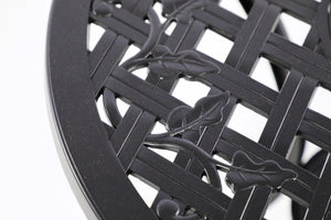 Remy Aluminium Table | Black Finish | Modern Outdoor Dining Table | Durable & Weather-Resistant