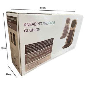 Massage Cushion | Chair Seat Kneading Shiatsu Heat Massage | Portable for Car & Home