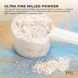 5Kg Organic Fine Diatomaceous Earth | Food Grade Fossil Shell Flour Powder