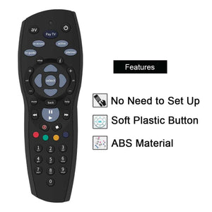 3x PayTV Remote Controls | Compatible with Foxtel MYSTAR SKY | New Zealand | Black