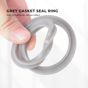 4x For Nutribullet Grey Gasket Seal Ring | Fits 600W, 1200W, 900W New Models