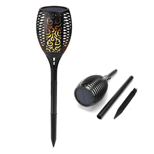 51-LED Solar Torch Garden Light | Outdoor Flame Dancing Flickering Auto Lamp