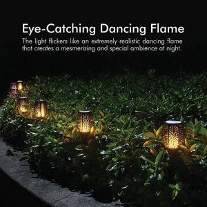 51-LED Solar Torch Garden Light | Outdoor Flame Dancing Flickering Auto Lamp