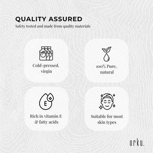 Orku 5L Organic Neem Seed Oil | Debitterised | Cold Pressed Azadirachtin Indica