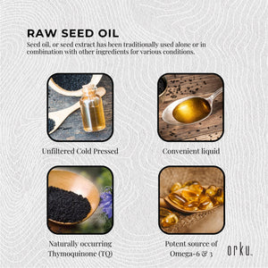 25ml Pure Black Seed Oil | 100% Ethiopian Nigella Sativa Cumin - Cold Pressed