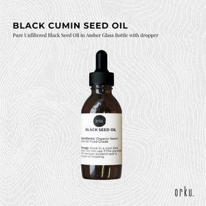 25ml Pure Black Seed Oil | 100% Ethiopian Nigella Sativa Cumin - Cold Pressed