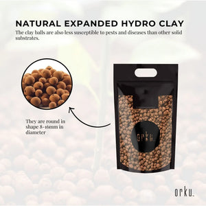 Hydro Clay Balls | 5L | Natural Expanded Growing Medium | Premium Hydroponics