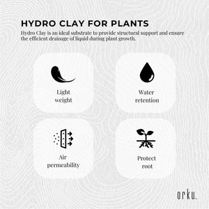 Hydro Clay Balls | 10L | Natural Expanded Growing Medium | Premium Hydroponics