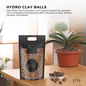 Hydro Clay Balls | 10L | Natural Expanded Growing Medium | Premium Hydroponics