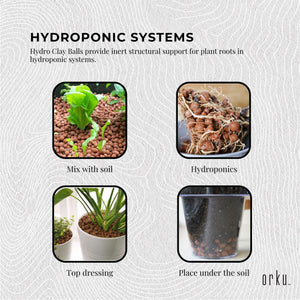 Hydro Clay Balls | 20L | Natural Expanded Growing Medium | Premium Hydroponics