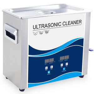 6.5L Digital Ultrasonic Cleaner | Jewelry & Parts Cleaning | Ultra Sonic Bath with Degas Function