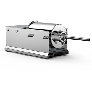7L Manual Horizontal Sausage Filler | Stainless Steel Stuffer Meat Press Machine