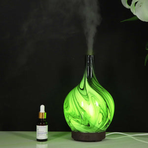 Essential Oil Aroma Diffuser | 100ml | Glass Marble | Aromatherapy Mist Humidifier