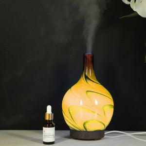 Essential Oil Aroma Diffuser | 100ml | Glass Marble | Aromatherapy Mist Humidifier