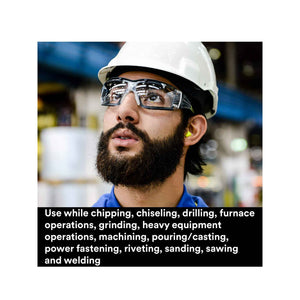 3M Foam Safety Earplugs | 200 Pairs | Neon Disposable Noise Reduction Ear Plugs