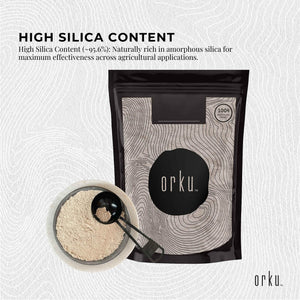 2Kg Organic Fossil Shell Flour | Livestock and Garden Grade Diatomaceous Earth