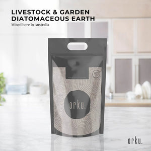 Bulk 20Kg Organic Fossil Shell Flour | Livestock and Garden Grade Diatomaceous Earth