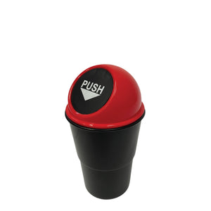 1x 550ml Mini Car Rubbish Bin | Cup Holder Trash Can | Random Colour