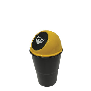 1x 550ml Mini Car Rubbish Bin | Cup Holder Trash Can | Random Colour