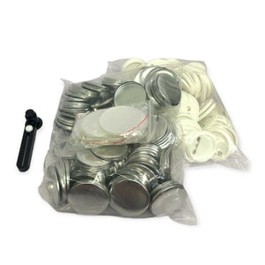 500x Button Badges 58mm | Craft DIY Hobby Accessory for Badge Making