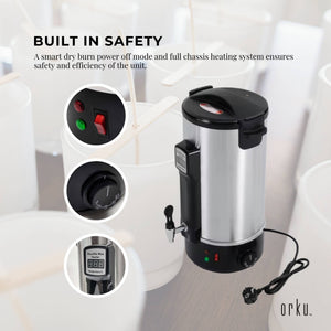 8L Candle Wax Heater with Tap and Accessories | Candle Making Melter Pot