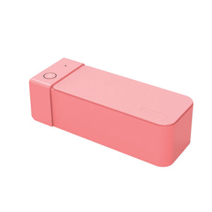 600ml Ultrasonic Jewellery Cleaner | Mini Pink | Portable Personal Sonic Bath