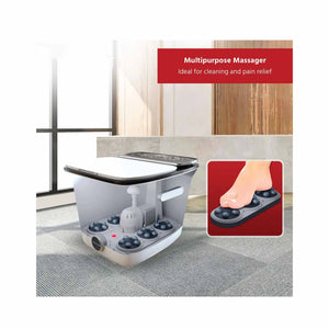 Foot Spa Automatic Water Heating Massager | Electric Pedicure Bath | Home Spa Solution
