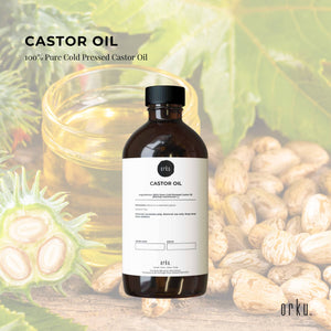 500ml Castor Oil | Hexane-Free Cold Pressed - Skin and Hair Care