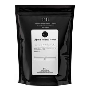1Kg Organic Hibiscus Rosella Flower Crushed | Dried Herbal Tea Supplement | Rich in Antioxidants